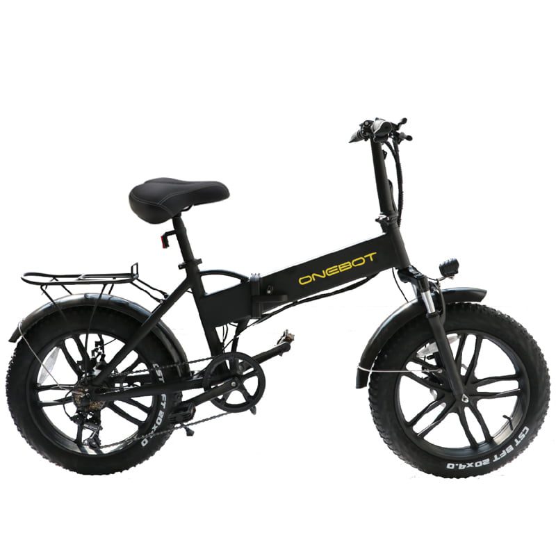 E-BIKE ONEBOT T6F助力自行车-黑色1-2
